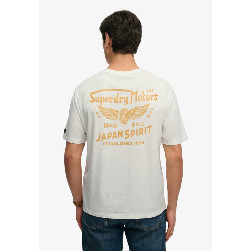 Superdry Heritage Biker Loose Tee image number 1